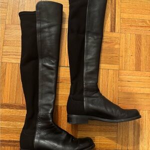 Stuart Weitzman Black Over the Knee Boots